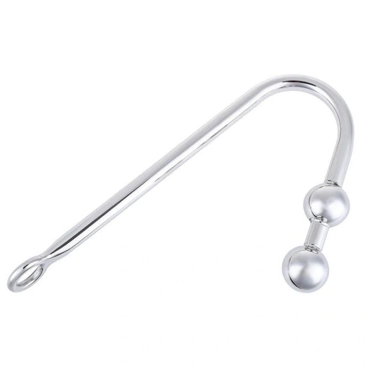 Balls Pleasurable 4417 Stainless Anal Two Hook Steel 0820